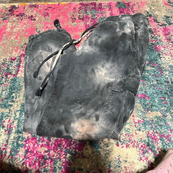 Sanctuary X Anthropologie Tie Dye Cargo Pant Joggers size XS - Picture 1 of 7